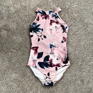 Floral leotard size M